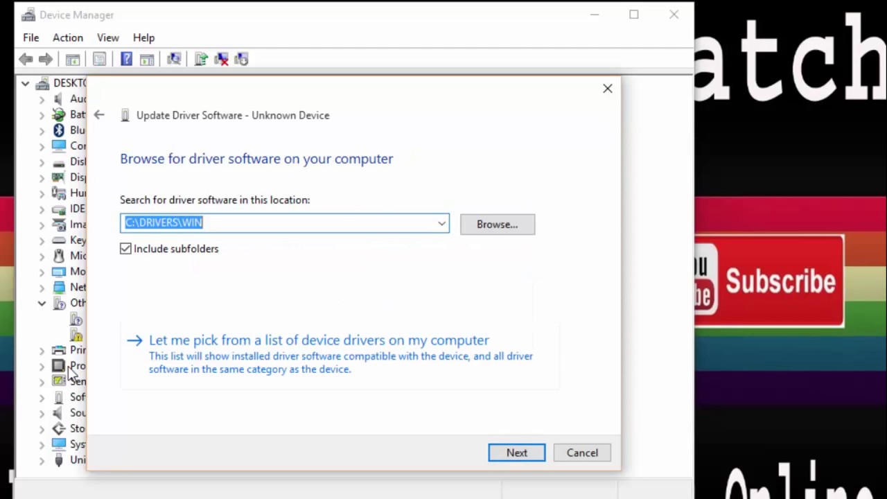 windows 10 boot driver download